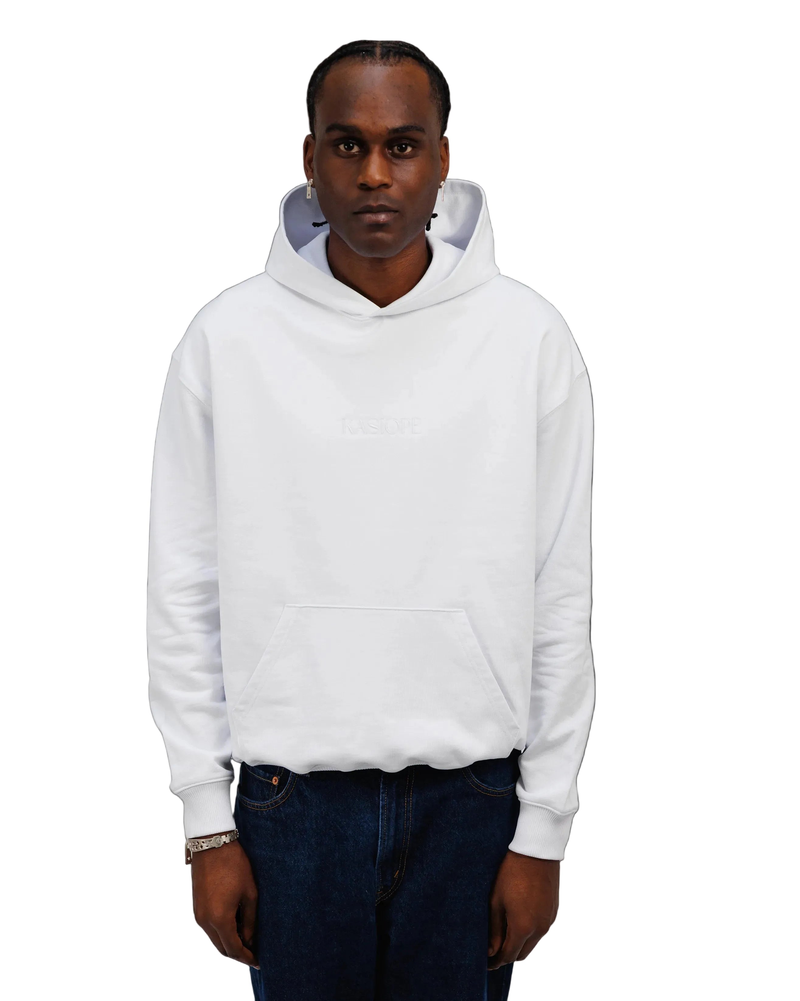 HOODIE BLANC KASIOPE V.2